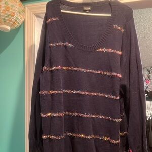 3x torrid tinsel sweater